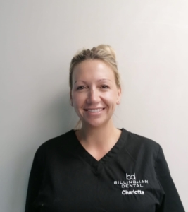 Charlotte who does facial aesthetics at Billingham Dental in Billingham, Stockton-on-tees